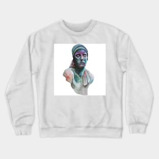 a colorful woman Crewneck Sweatshirt